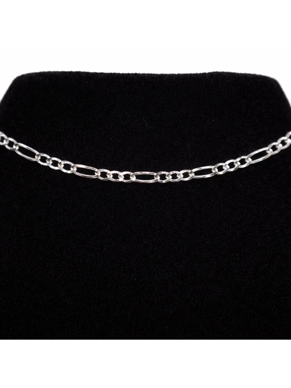 Milor 925 Sterling Silver Figaro Chain Bracelet Made in Italy 7 in - Picture 6 of 9